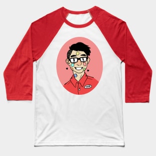 The Sticker Man Baseball T-Shirt